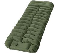 Naturehike Matelas isolant de camping ultra léger avec pompe à pied, pompe à air intégrée facile à gonfler, convient pour les tentes de randonnée à vélo, niveau d'entrée de gamme (vert, simple/pompe à