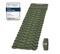 Naturehike Matelas isolant gonflable ultra léger - Matelas isolant simple - Coussin d'air d'extérieur compact et résistant à l'humidité pour sac à dos, camping, niveau d'entrée (vert olive, simple)