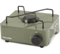 Naturehike Mini réchaud de camping à gaz portable pour randonnée et voyage, design compact, compatible avec les bidons de butane et de propane