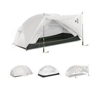 Naturehike Mongar Pro Tente de trekking ultra légère coupe-vent imperméable portable pour 1, 2 et 3 personnes 3-4 saisons pour le camping et la randonnée