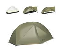 Naturehike Mongar Pro Tente de trekking ultra légère coupe-vent imperméable portable pour 1, 2 et 3 personnes 3-4 saisons pour le camping et la randonnée