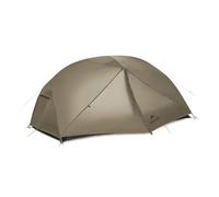 Naturehike Mongar PRO Tente ultra légère, 1,56 à 2,36 kg, imperméable et coupe-vent, pour 3 saisons, 1/2/3 personnes, avec toile d'extension et moustiquaire, pour randonnée, camping, extérieur (marron