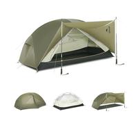 Naturehike Mongar Pro Tentes ultralégères Coupe-Vent imperméable Tente de Trekking Portable 2 Personnes Tente 3-4 Saisons pour Camping randonnée (Vert Olive/2 Personnes)