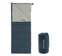 Naturehike Sac de Couchage Adulte, Sac de Couchage 3 Saisons Léger Rectangulaire Spliceable, pour Camping en Plein Air, Randonnée (Bleu)