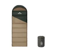 Naturehike Sac de Couchage Compact 3 Saisons,Confortable Surdimensionné 220x85cm adapté Adultes,Combiner dans Un Sac de Couchage 2 Personnes,Ultra léger Portable,avec Sac de Compression