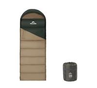 Naturehike sac de Couchage Compact 3 Saisons, Confortable Surdimensionné 220x85cm pour Adultes, Combiner dans Un Sac de Couchage 2 Personnes, Ultra Léger Portable