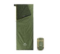 Naturehike Sac de Couchage en Coton Enveloppe pour Adultes et Enfants 3-4 Saisons Equipement de Couchage de Camping Imperméable Léger(Vert XL)