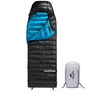 Naturehike Sac de Couchage en Duvet Ultra léger et Portable - Sac de Couchage d'hiver 4 Saisons pour Adultes et Enfants - Camping en Plein air - Randonnée - Voyage avec Sac de Compression 650 FP