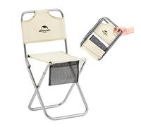 Naturehike Tabouret de Camping Pliable - Mini Tabouret Pliable Portable pour la pêche, Le Pique-Nique et l'extérieur (Jaune Clair)