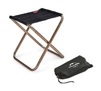 Naturehike Tabouret de Camping Tabouret Pliant Portable Chaise Portable Mini Tabouret Pliant Tabouret de Pêche Randonnée Jardin Plage Escalade (Noir)