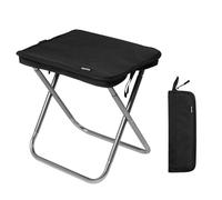 Naturehike Tabouret pliable portable ultra léger en alliage d'aluminium avec coussinet en éponge épais imperméable et résistant à l'usure pour l'extérieur, le camping, les files d'attente, la pêche,