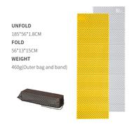 Naturehike-Tapis En Mousse Ultraléger,Coussin De Couchage De Camping,Coussinets Pliants Portables De Sac À Dos,Plus Pratiques Que Les Tapis D'air,Le Plus Récent - Type Yellow-Un Siège