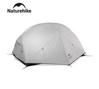 Naturehike - tente de Camping Mongar 20D/210T pour 2 personnes, ultralégère, Portable, Double couche, pour randonnée en plein air, voyage, 4 saisons Blue-210T