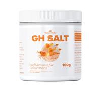NatureHolic GH+ Salt | Sel de durcissement pour augmenter la dureté totale | Pour un durcissement ciblé dans l'aquarium | Idéal pour les plantes d'aquarium | Eau osmosée reminéralisée | Quantité 100 g