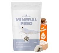 NatureHolic Mineralfeed pour crevettes et invertébrés d'aquarium | Complément minéral sans farine de poisson pour crevettes, écrevisses, crabes et escargots