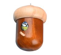 Naturel, cabane en bois avec corde | Maison en bois pour petits, pour jardin, arbre, patio, balcon, pelouse, cour, intérieur, fenêtre et maison