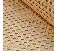 Naturel Cannage Rouleau pour Meuble 50x400 cm Rouleau de Cannage Rotin pour Vannerie, Rotin, Sangle de Canne Pré-tissée, 50cm de Large Tissu à Ouverte Commode Chaise Bricolage Armoire Plafond DIY