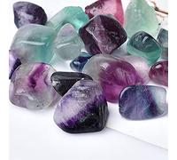 Naturel Coloré Arc-En-Fluorite Poli Dégringolé Pierres Précieuses Spécimen Décor À La Maison Peut être Utilisé for (Taille : 50g) décoration de la chambre (Size : 100g)