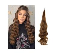 Naturel Extensions capillaires synthétiques ondulées de 66 cm de long, flexibles et enveloppantes, for femme, usage quotidien Aspect parfait(12)