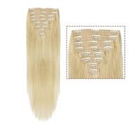 Naturel Extensions de cheveux humains lisses à clipser, 8 pièces, cheveux brésiliens vierges 10A, 40 à 66 cm Extension Cheveux(613,24INCHES_240GSET)