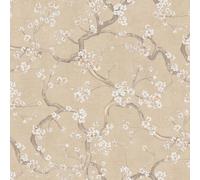 Naturel Floral Papier Peint Cerise Fleur 78199-2 Beige AS Creation Pièce Décor