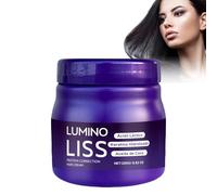 Naturel Pour Cheveux, Soin Capillaire Kératine Lissant,Crème De Lissage Cheveux Naturels,Hair Straightening Cream, Anti-Frisottis Baume Lissant Protéiné