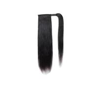 Naturel Queue de cheval lisse en cheveux humains, 100% naturels, for femmes Look époustouflant(26inches)