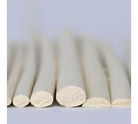 Naturel Rotin pour Vannerie 7 mm, 250 g - Demi-rond, Jonc de Rotin Rouleau de cannage, Cannage rouleau pour meuble, Osier Spline Réparation Chaise, Panier, Armoire Décoration intérieur - Env. 25 m