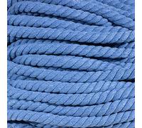Naturel Twisted Corde en coton - Super Doux - Couleurs assorties - 1/5,1 cm de diamètre en 10, 25, 50, ou en longueurs de 30,5 m 50ft bleu clair
