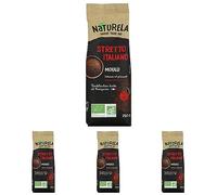 NATURELA - Café Bio Moulu - Café Arabica Bio et Robusta Bio - Torréfaction Lente - Fabriqué en France - 250 g (Lot de 4)