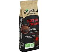 NATURELA - Café Melange Italien Stretto Bio Moulu 250G - Lot De 2