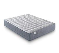 NATURELITS Matelas 160 x 200 cm Réversible, Haut Confort, Hypoallergénique, Anti-Acariens et Respirant, Ressorts Ensachés Visco, Ferme Moyenne, Palace Hybrid Épaisseur 28 cm