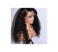 Naturelle Perruque Lace Front Wig Natural Hairline Wave Lace Afro Kinky Curly Heat Resistant Fiber Right Part Wig Cheveux Naturel