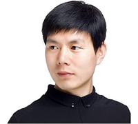 Naturelle Perruque Perruque Hommes Court Noir Côté Droit Partie Perruque Pour Homme D'âge Moyen Hommes Matures Cheveux Synthétiques Perruques Perruques Courtes Cheveux Naturel