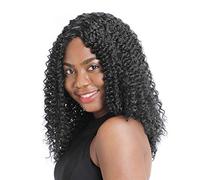 Naturelle Perruque Perruques Afro longues bouclées pour les femmes noires Perruque afro crépue bouclée avec frange sans colle pleine et moelleuse comme une perruque complète Cheveux Naturel