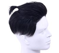 Naturelle Perruque Perruques pour hommes Mode Cool Beau Frontal Dentelle Toupée de cheveux humains Aspect naturel Pièces de cheveux masculins Perruque courte Cheveux Naturel