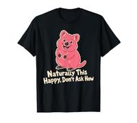 Naturellement, ce Joyeux ne Demande Pas Comment Koala T-Shirt Graphique avec Valeur