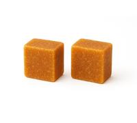 Natureluxy - Lot de 2 Carrés de Musc Ambré | Parfum Solide & Déodorant Naturel | Senteur Orientale pour Maison, Voiture & Linge