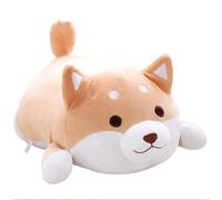NatureMan Jouet en peluche Shiba Inu - Oreiller en peluche Corgi mignon, idéal pour les garçons et les filles, peut être utilisé pour lit et canapé (35 cm)