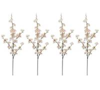 NatureMan Lot de 4 branches de fleurs de cerisier artificielles en soie pour maison, mariage, centres de table, vases, décoration à faire soi-même (rose clair) - 109,2 cm de haut
