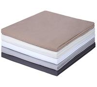 NatureMark 90101 Chiffon Drap Housse Blanc Classique/Maison/Couverture/allzweck Table de Textile Tissu 100% Coton 150 x 250 cm Lavable à 95 °C, Coton, Blanc, 32 x 25 x 1,5 cm