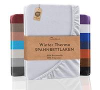 NatureMark Drap-housse en polaire, Coton mélangé, weiß, 90 x 190 cm - 100 x 200 cm