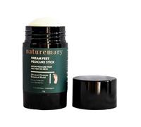 Naturemary Dream Feet Pedicure Stick - Nourishing Foot Balm - with Beeswax, Lemongrass, Babassu Seed Oil, and Mango Seed Butter - 35 g