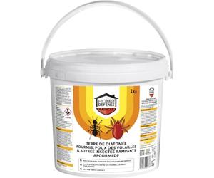 Naturen Afourmi DP Terre de Diatomée Anti-Fourmis 1 kg | Efficace contre fourmis, cafards et poux par contact direct.