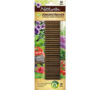 Naturen Bio Düngerstäbchen Organique Duengestaebchen pour Balcon Terrasse- & Plantes D'Intérieur avec 3 Mois Düngewirkung, 30 Pièces