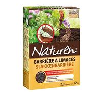 NATUREN NBLIM250 - Barrière à Limaces Granulés UAB 2,5 kg - Barrière physique contre les limaces - Formule à base de pouzzolane - Résistants à la pluie - Utilisable pour 12 m² - Fabriqué en France