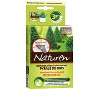 NATUREN NPHEPYR2 - Recharge Piège à Phéromones pour Pyrale du Buis x1 - Capsule de phéromone Efficace 3 Mois - S'utilisent avec Le piège Pyrale du buis Conservation à température ambiante