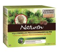 Naturen Piège Chenilles Processionnaires NPROCES2–Ajustable 15–60 cm, Goulotte large, Sac camouflage