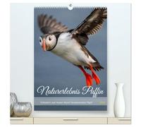 Naturerlebnis Puffin (hochwertiger Premium Wandkalender 2026 DIN A2 hoch), Kunstdruck in Hochglanz: Naturerlebnis Papageientaucher, das perfekte Geschenk für Vogel und Naturliebhaber