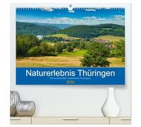 Naturerlebnis Thüringen (hochwertiger Premium Wandkalender 2026 DIN A2 quer), Kunstdruck in Hochglanz: Die Mitte Deutschlands ist reich an Naturschönheiten, die entdeckt werden wollen